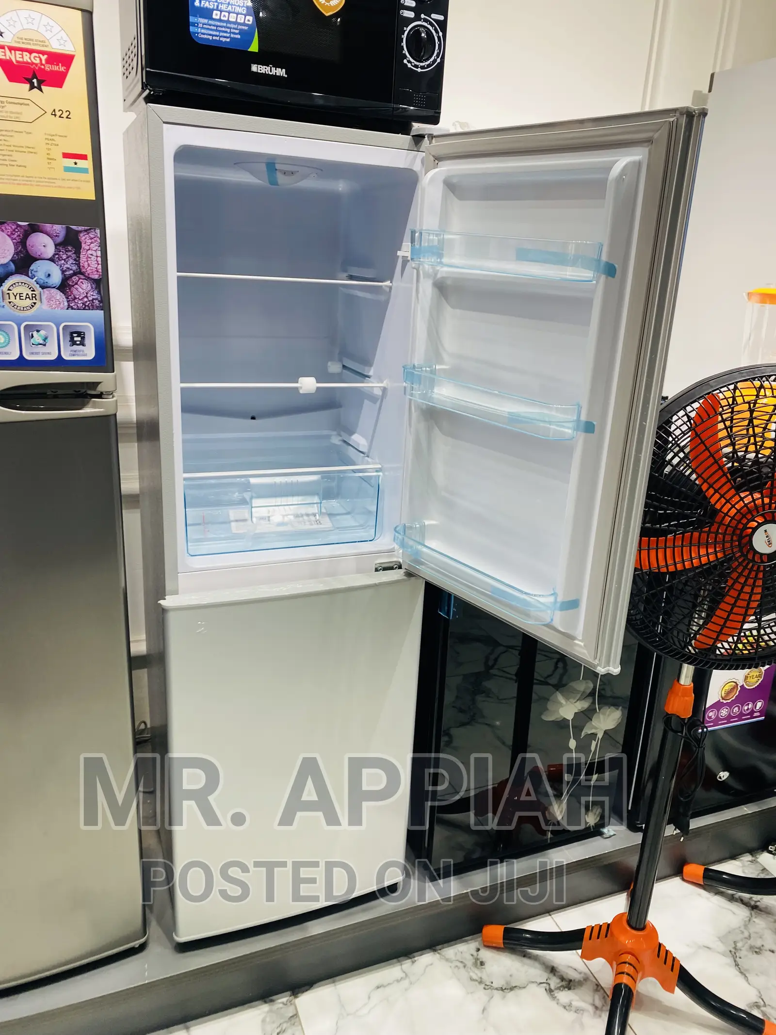 Shop Authentic Nasco Double Door Fridge(Nascod2-20fl)Silver