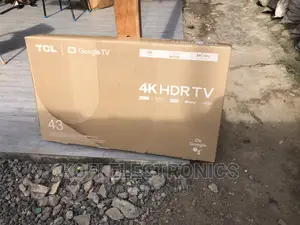 Edgeless Design TCL 43′′ Smart Android HDR Google TV