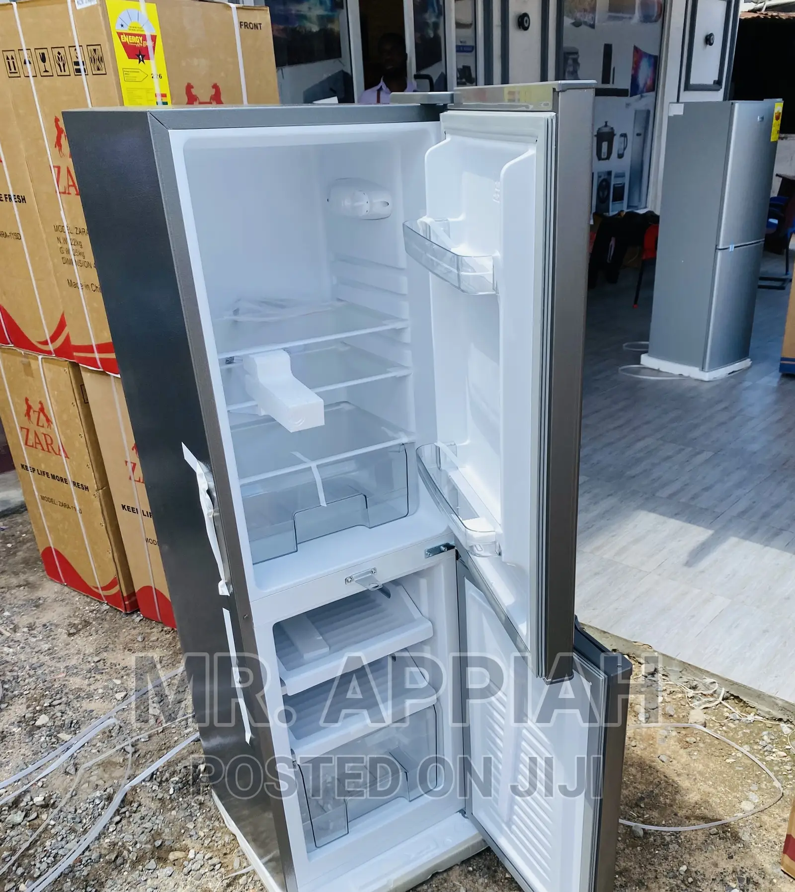 Super Cooling Zara 240bf Double Door Refrigerator