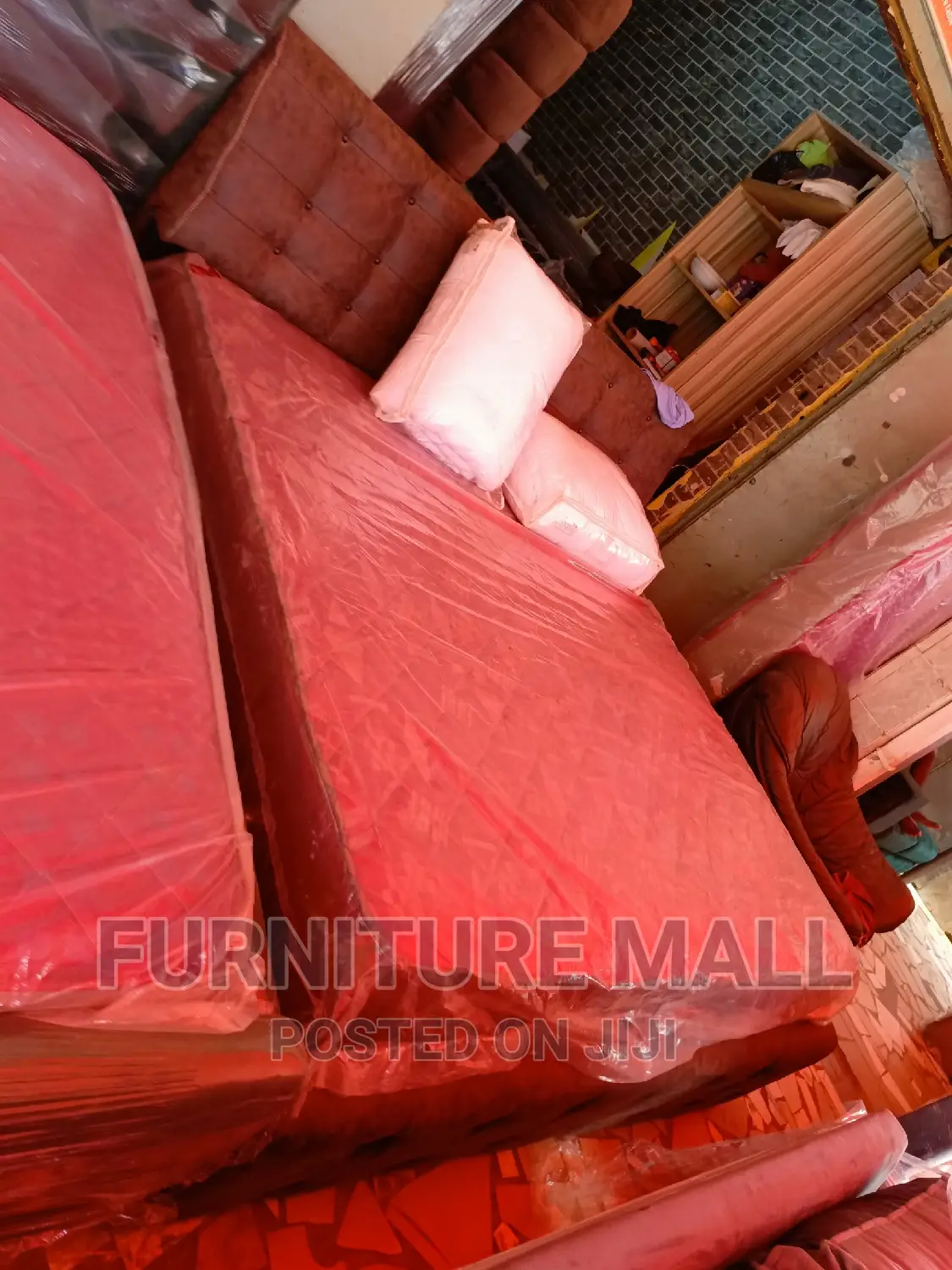 Family Size Bed With Mattress . Free Delivery 