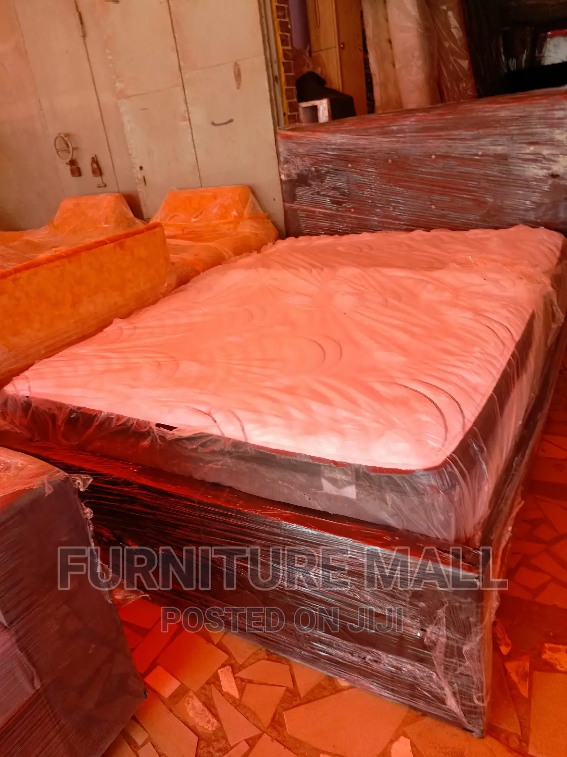New Frame With Mattress. Free Delivery