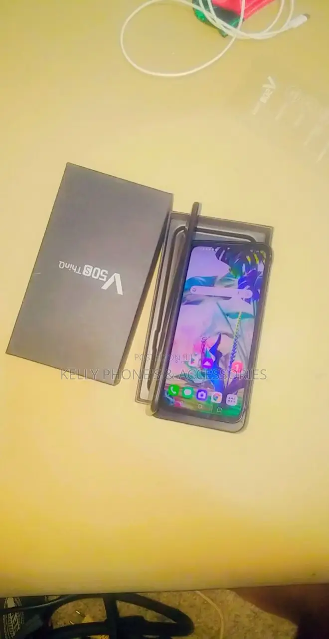 New LG V50S Thinq 256 GB Black