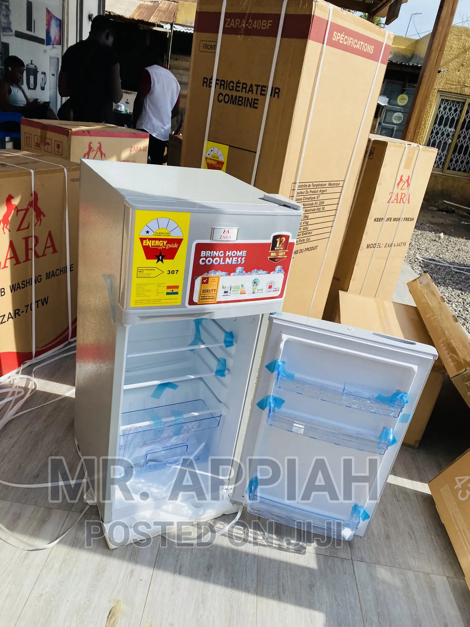 Shop Reliable Zara 12TM Double Door Refrigerator(Silver).