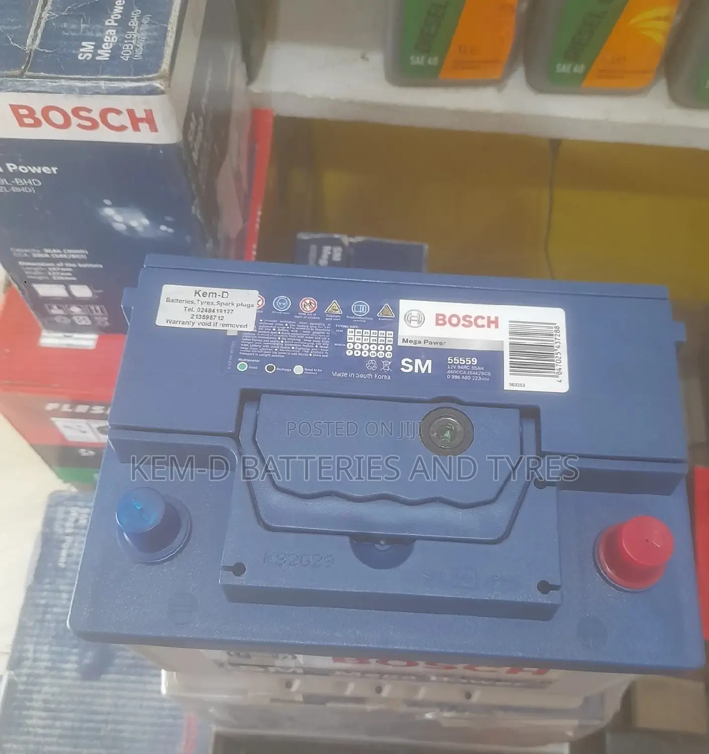 Quality Car Battery Available - Free Delivery