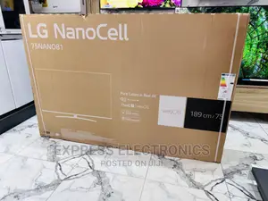 Affordable Sleek Nanocell Lg UHD Smart 75”Nano81