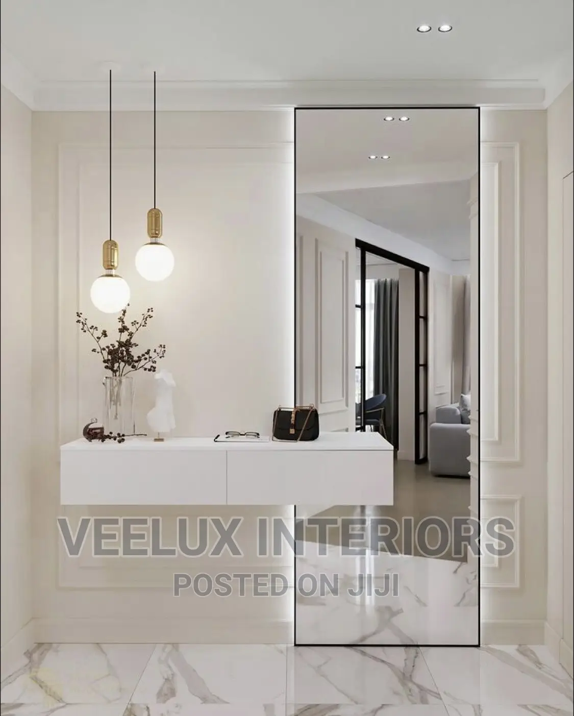 Mirror Console Interior Design