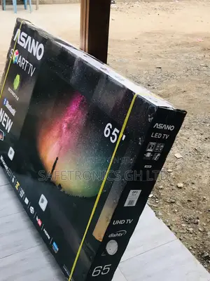 UHD Crystal Smart Asano 65 Inches Glossy LED Black Tv