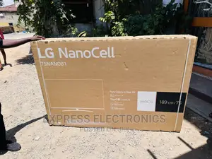 Mesmeric Sleek Slim UHD Smart 75”Nano81 Tv LG