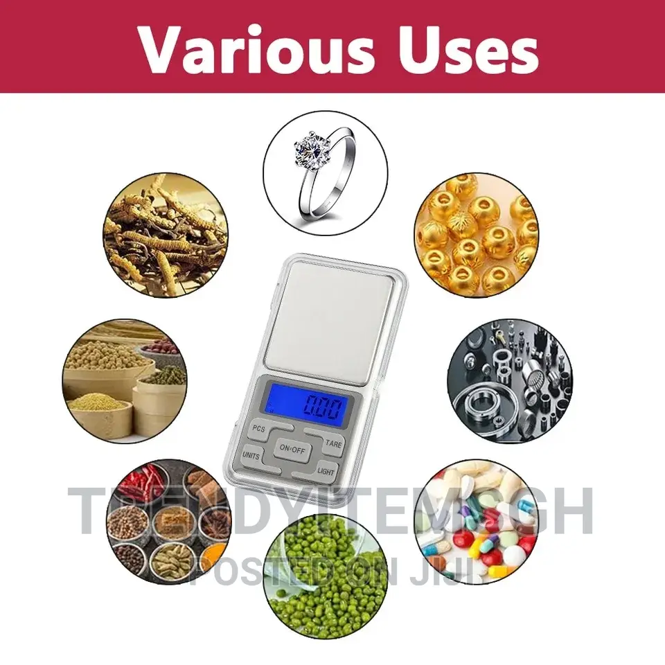 0.1g/500g Jewelry Scales Weight Diamond Pocket Scale
