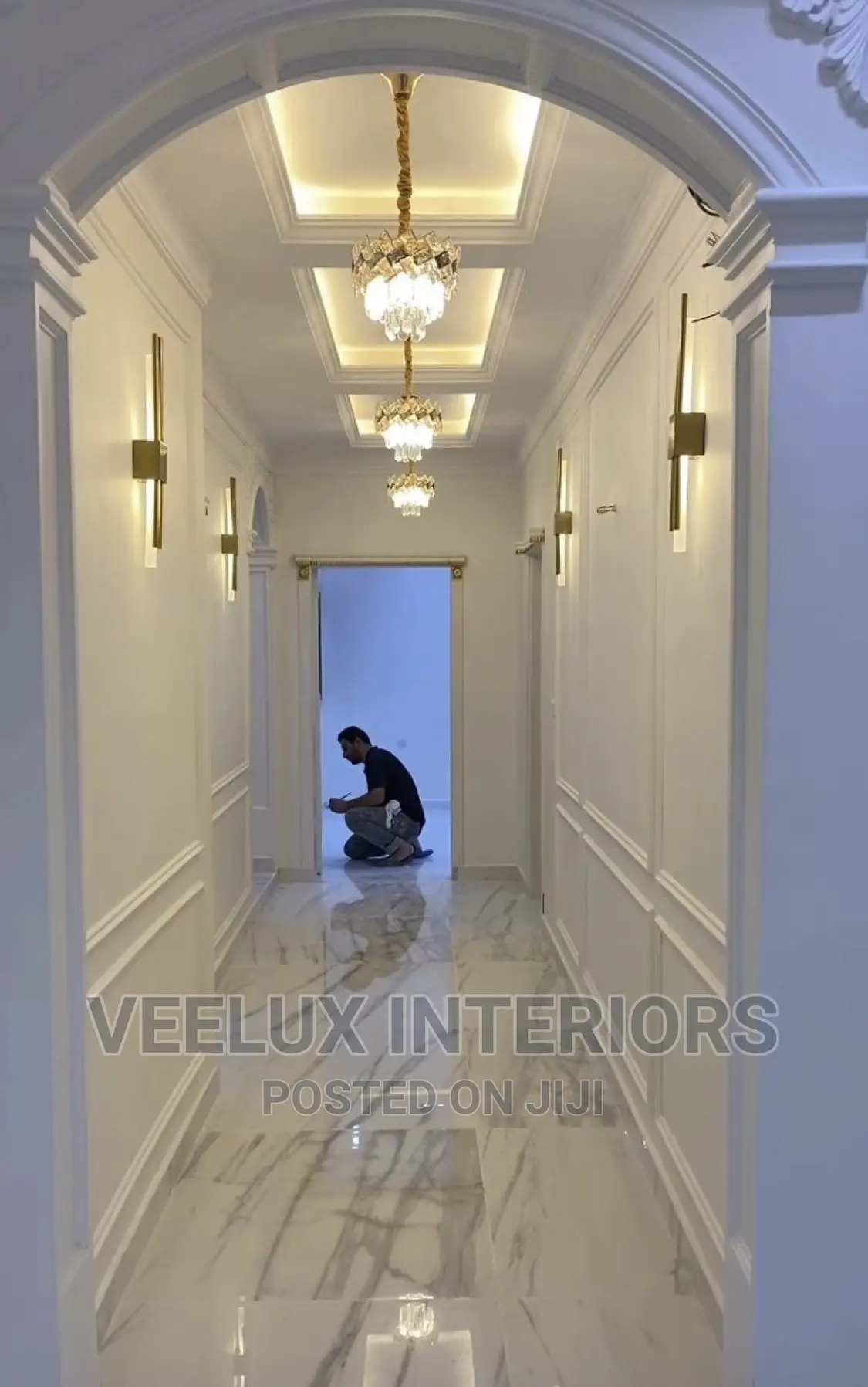 Wall Design Walk-Way-Mould Interior Design