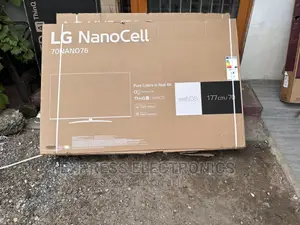 Slim New UHD Smart 70”Nano81 Glossy Black Nanocell