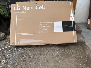 Slim New UHD Smart 70”Nano81 Glossy Black Nanocell
