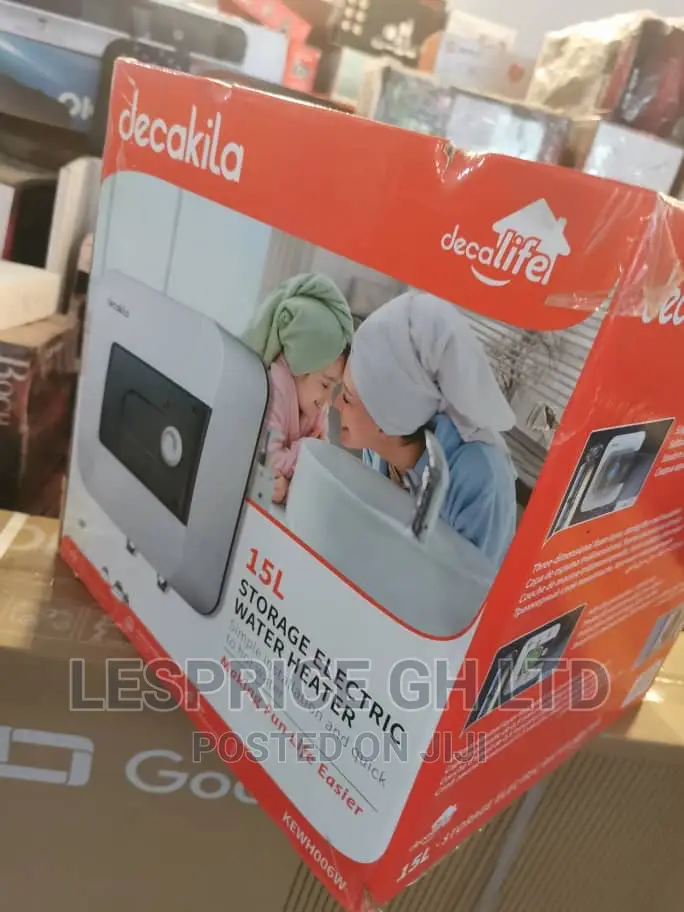 Best Price~Decakila 15L Water Heater