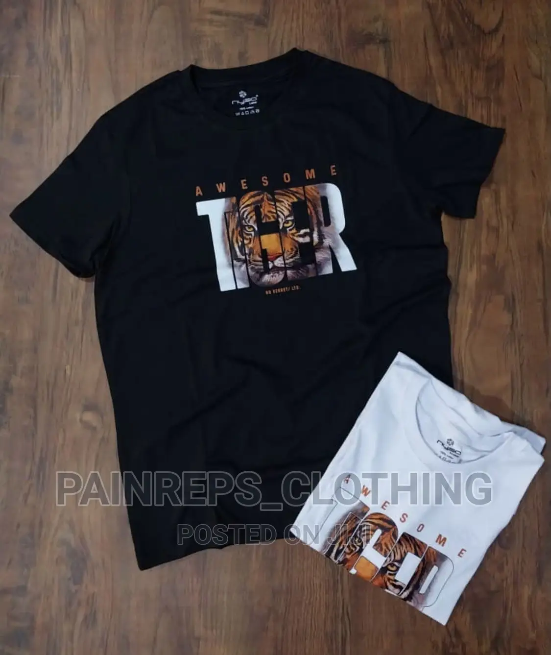 Nysa Printed Cotton Tshirts-Factory Price-Moq 500pcs or More