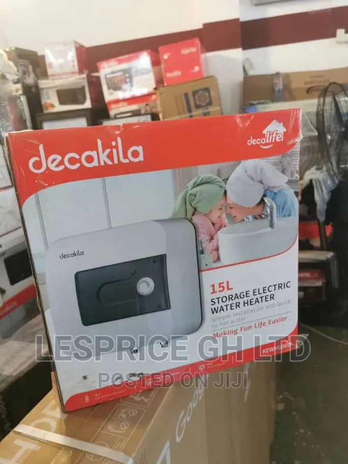 Decakila 15L Durable Water Heater