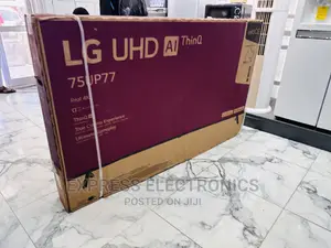 Unique Brand New UHD Smart 75”Up7760 LG TV 