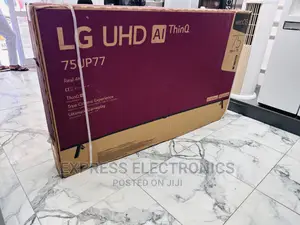 Unique Brand New UHD Smart 75”Up7760 LG TV 