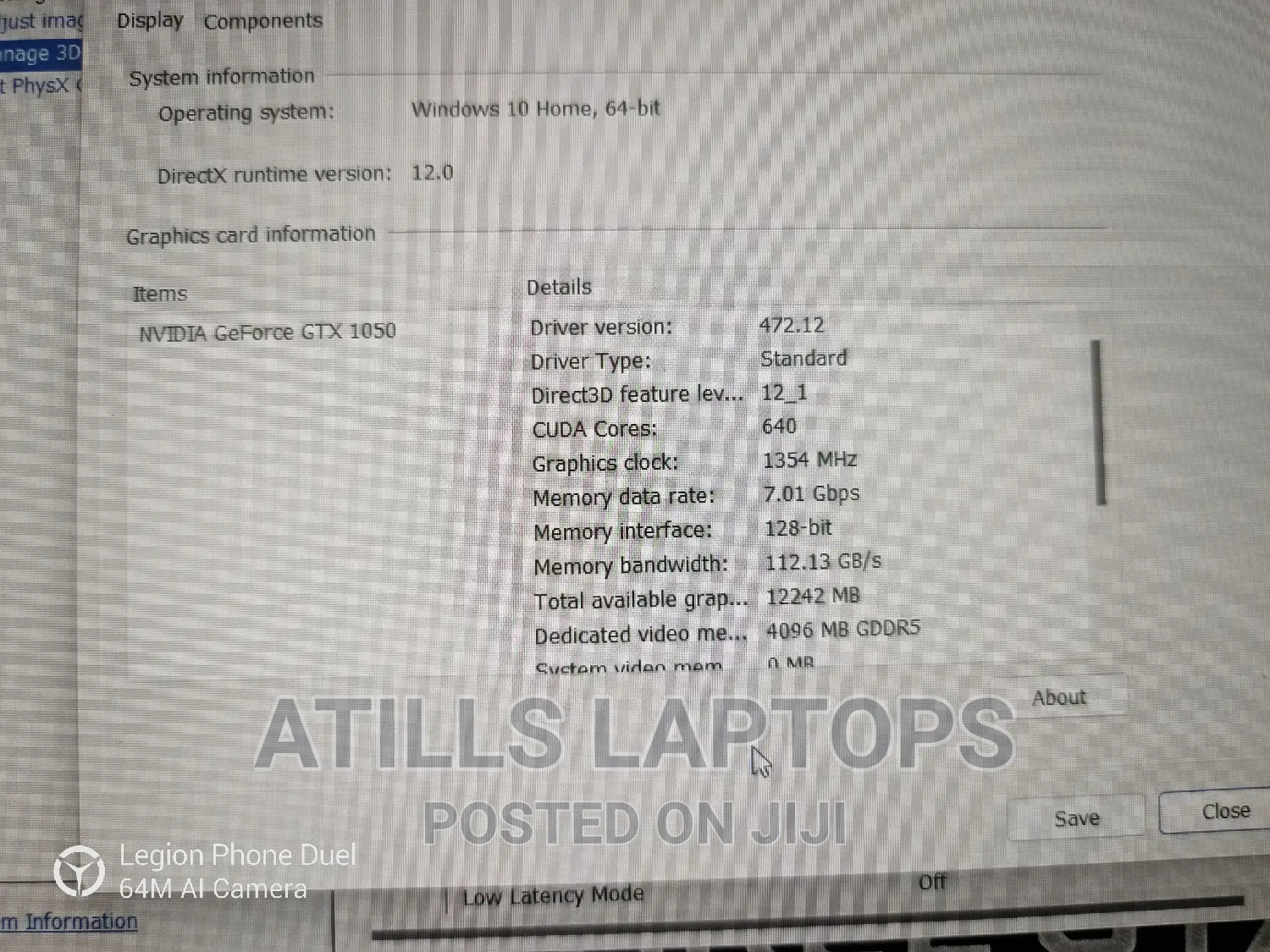 Laptop Medion Erazer P6681 16GB Intel Core I5 SSD 512GB