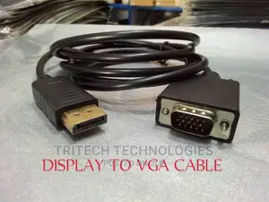 Display to VGA (Male) Cable