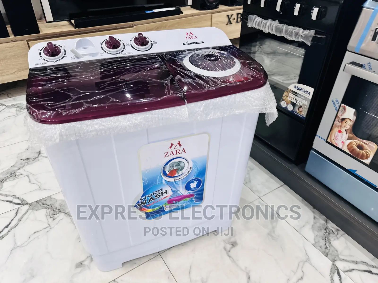 Sturdy Body Design Zara Washing Machine 7kg Topload