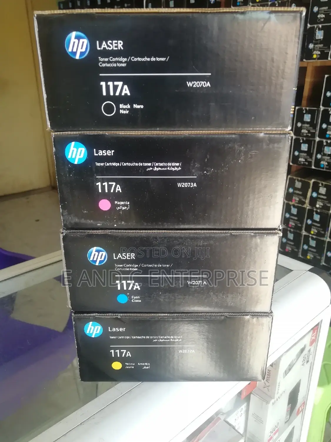 Hp Toner 117a All Colors Original