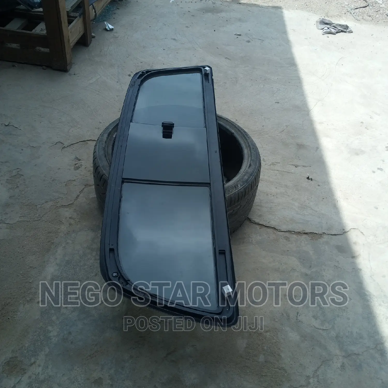 Toyota Tacoma Back Glass Tinted