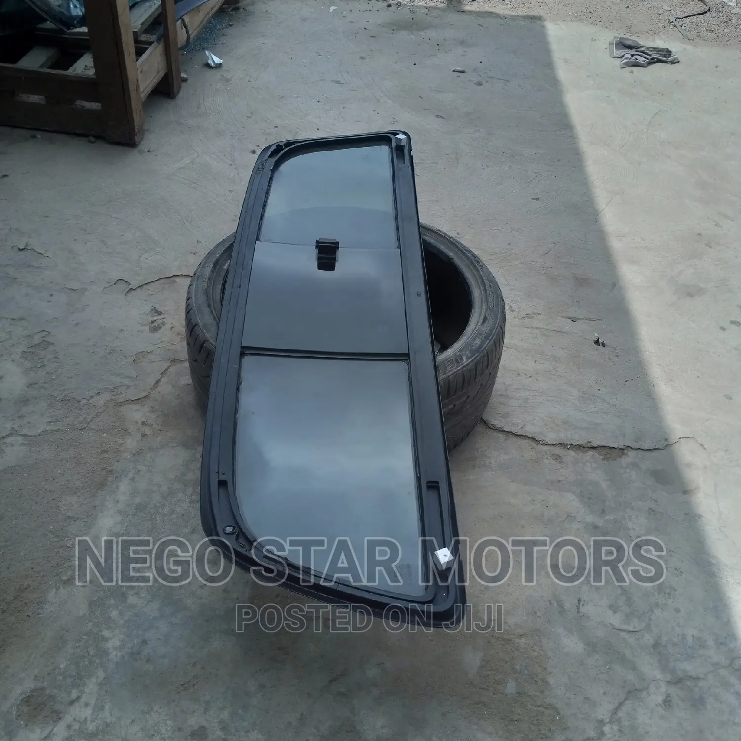 Toyota Tacoma Back Glass Tinted