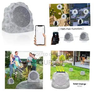 Solar Charging Outdoor Waterproof Bluetooth Garden Speaker