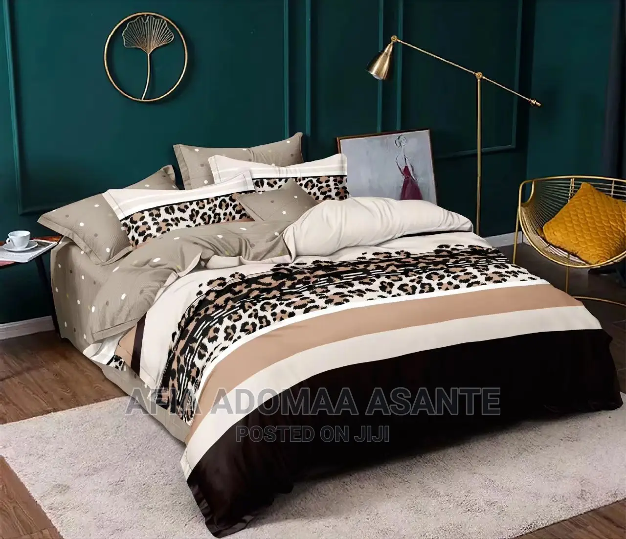 Elegant Design Super King Side Duvet-8 Pieces Set