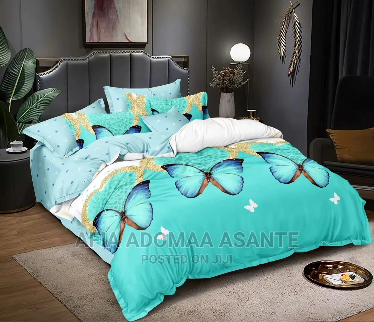 Elegant Design Super King Side Duvet-8 Pieces Set