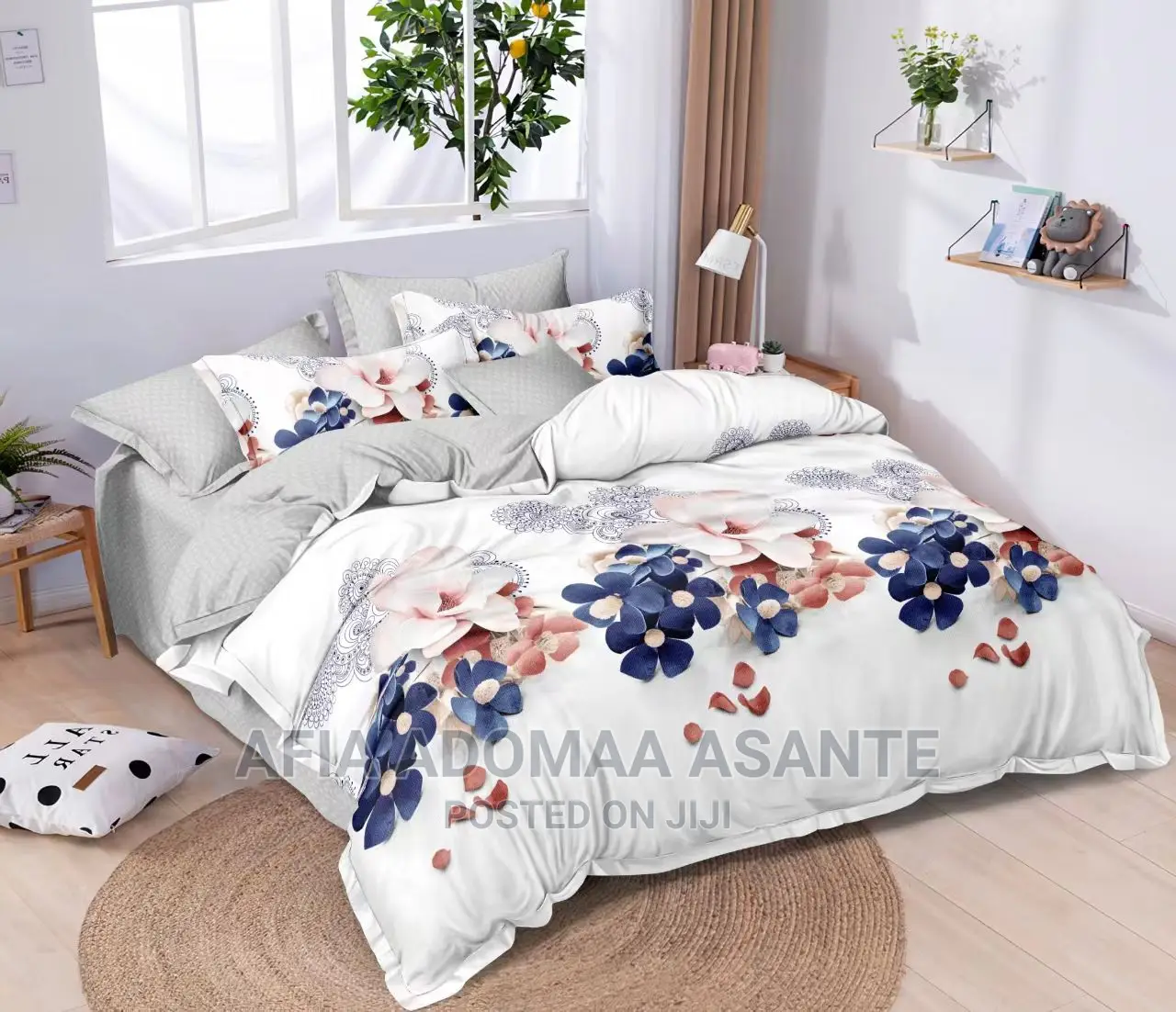 Elegant Design Super King Side Duvet-8 Pieces Set