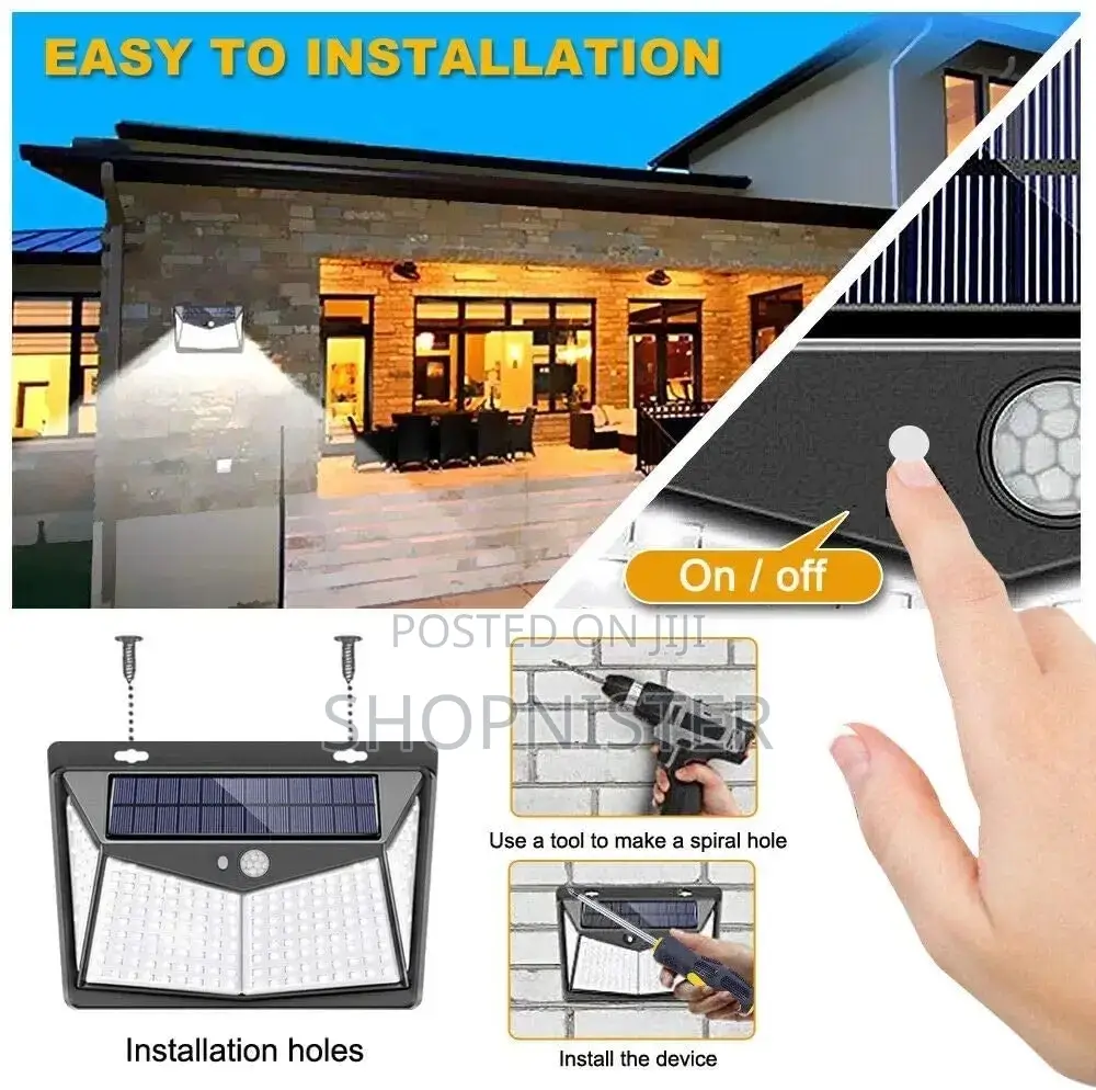 30w Solar Garden Wall Lamp