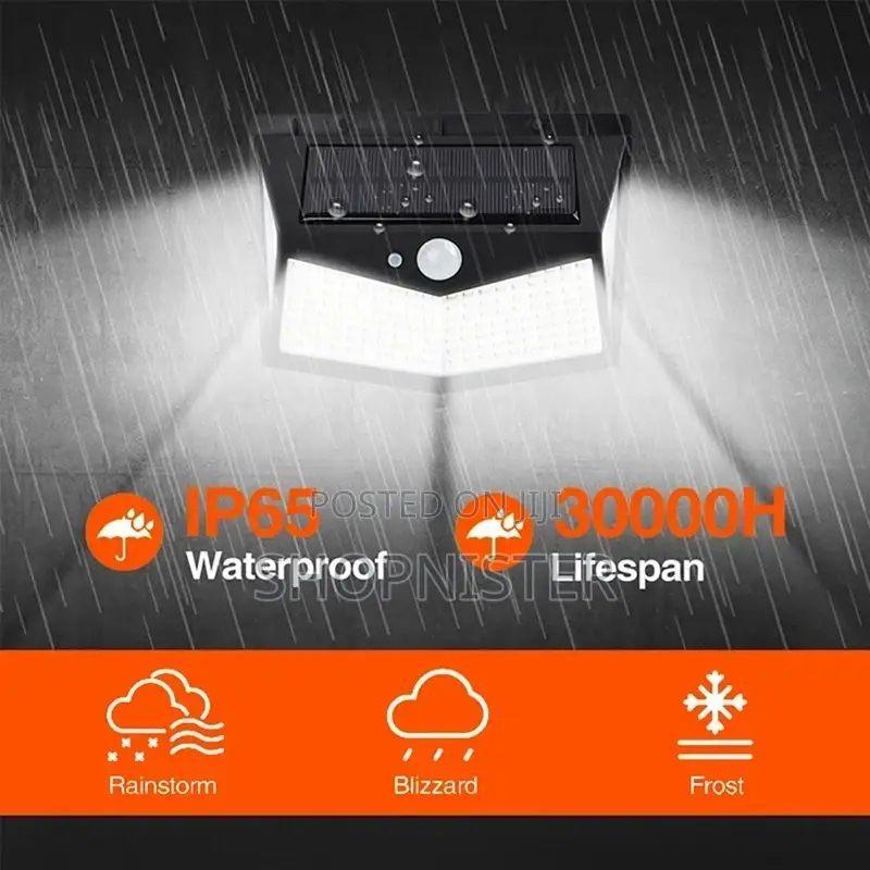 30w Solar Garden Wall Lamp