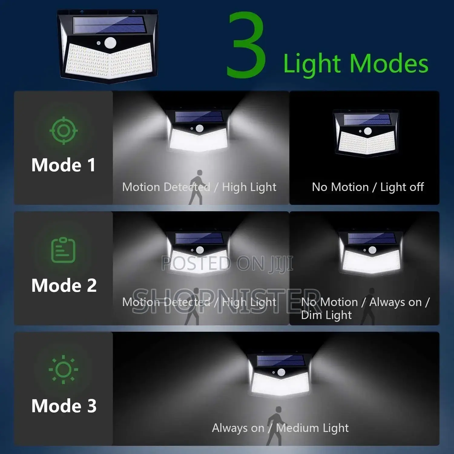 30w Solar Garden Wall Lamp
