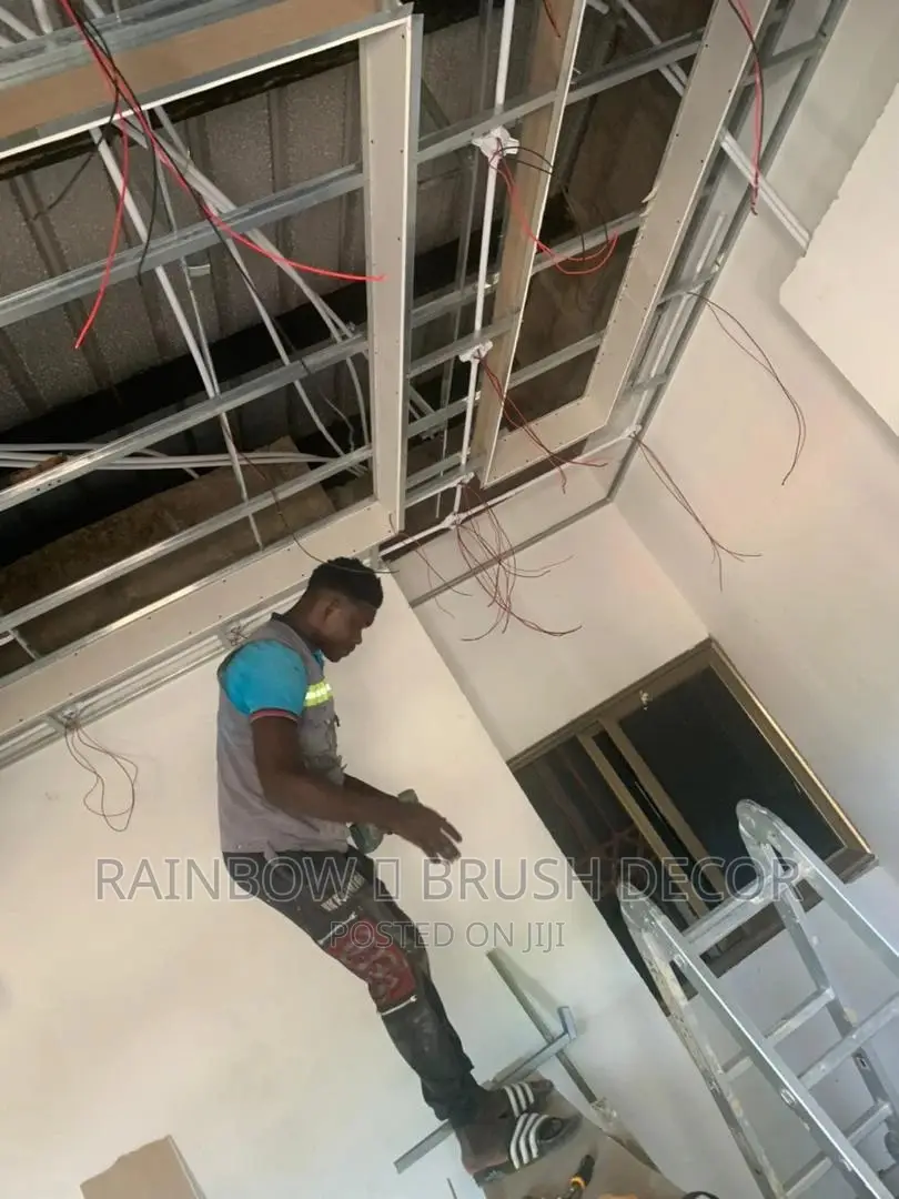 Plasterboard Ceiling And Painting