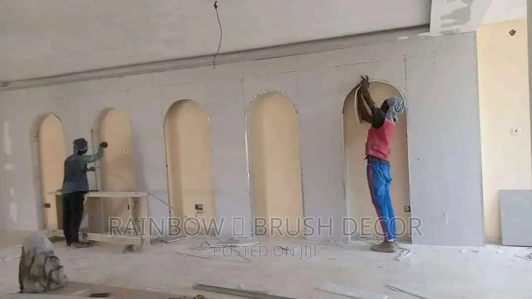 Plasterboard Ceiling And Painting