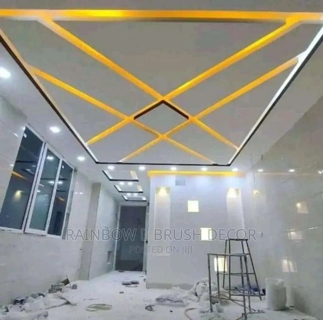 Plasterboard Ceiling And Painting