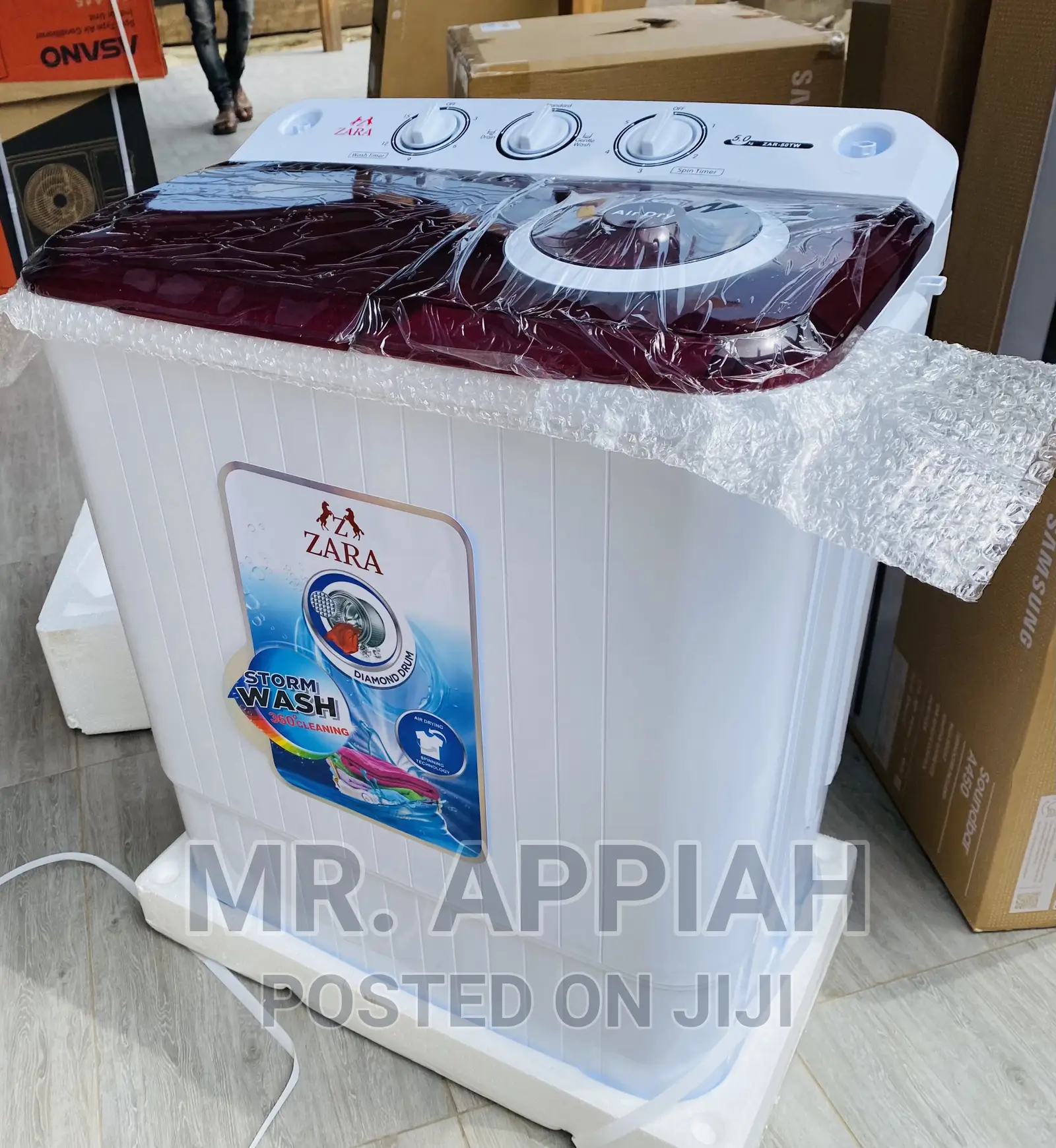 Shop Quality Zara 7kg Top Load Washing Machine,White