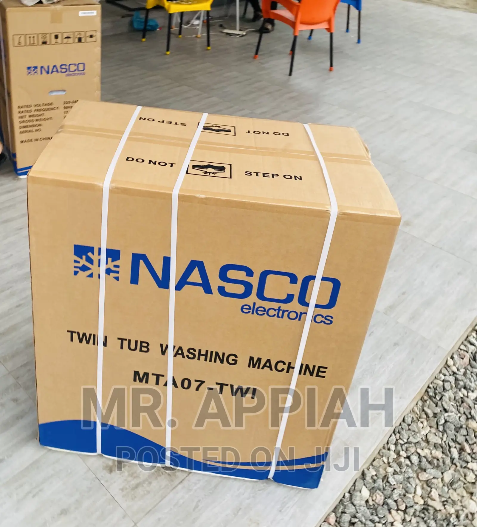 Elegant White Nasco 7kgwashing Machine With Spin/Dry(White)