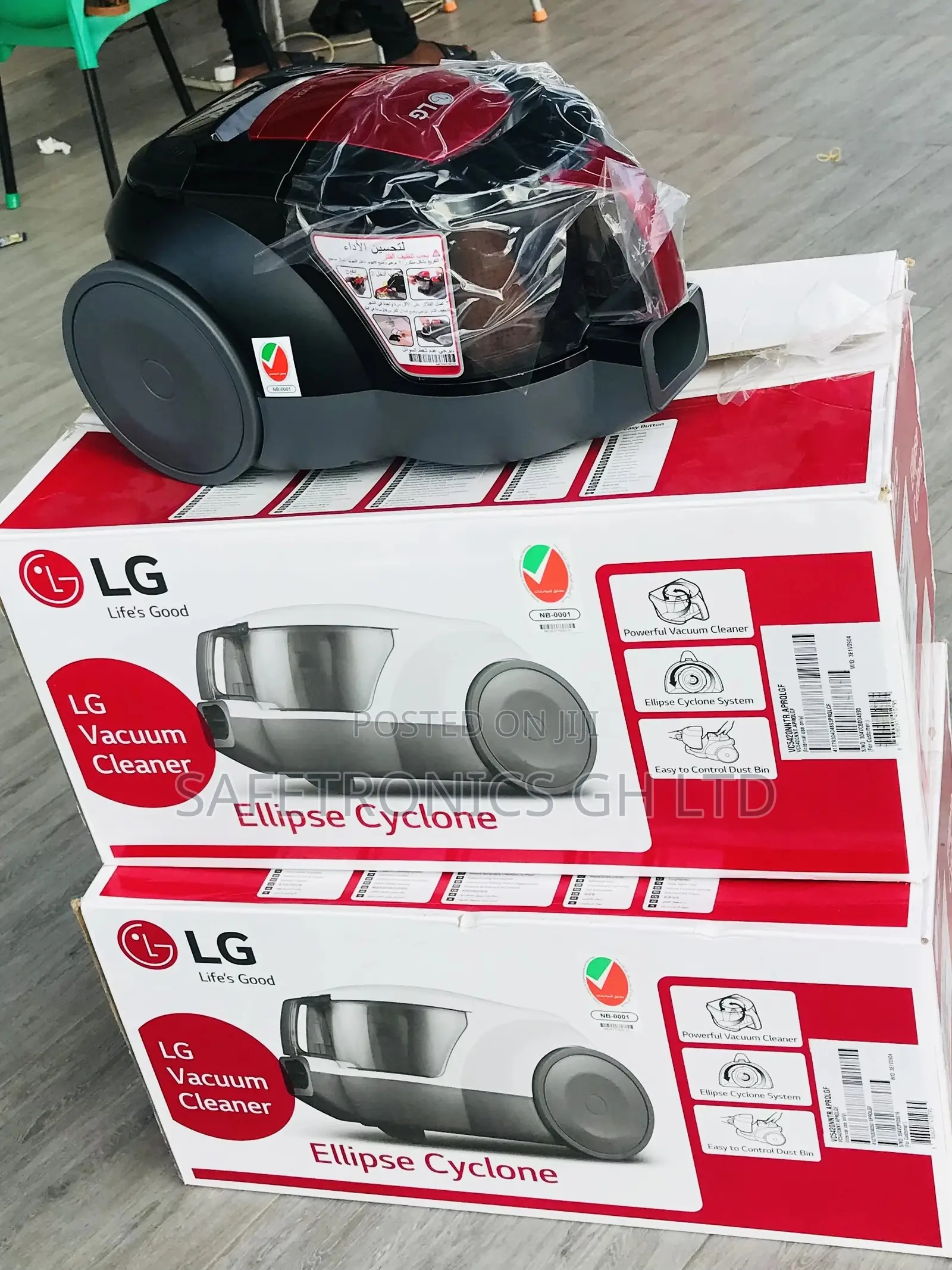 Electric Vacuum Cleaner LG Vc5420nntr Red/Black 2000W
