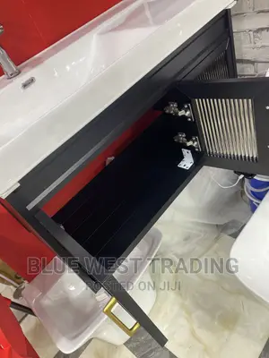 Vanity Cabinet Basin With LED Lights