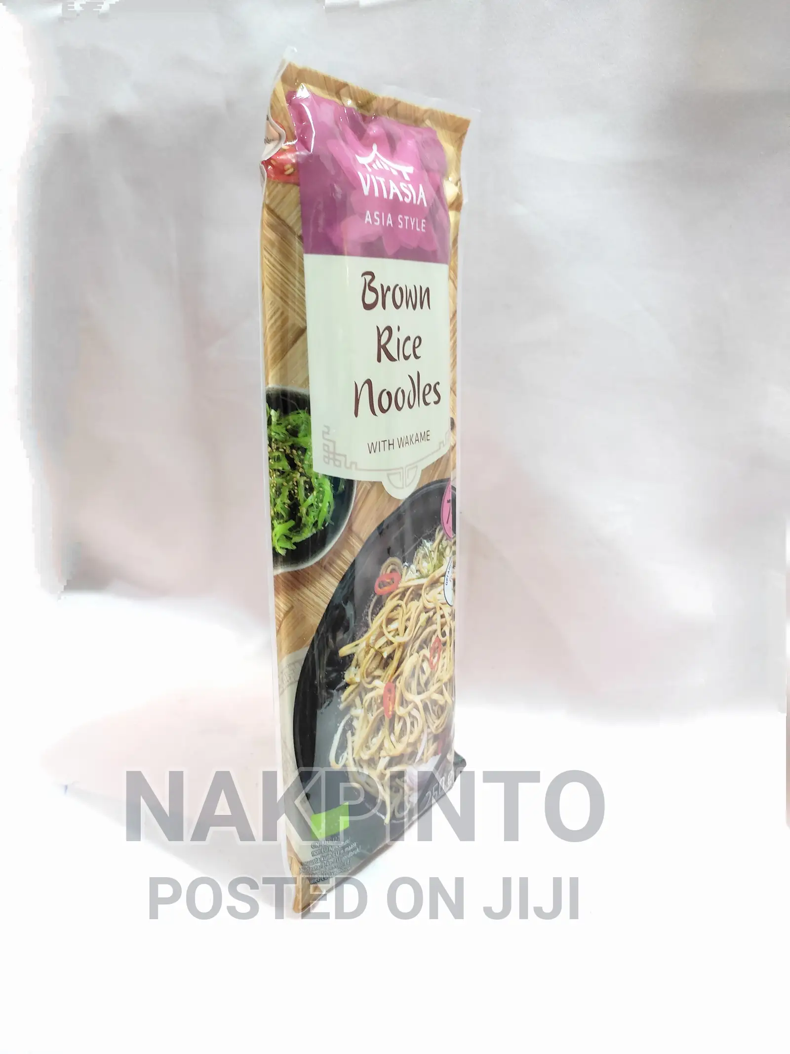 Organic Brown Rice Noodles With Wakame