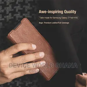 Nillkin Leather Flip Case for Samsung Z Fold 5 4 N 3