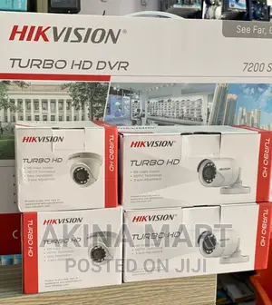 Hikvision 4channel Camera Kit 1080 Resolution 2mp