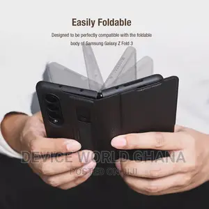 Nillkin Leather Flip Case for Samsung Z Fold 5 4 N 3