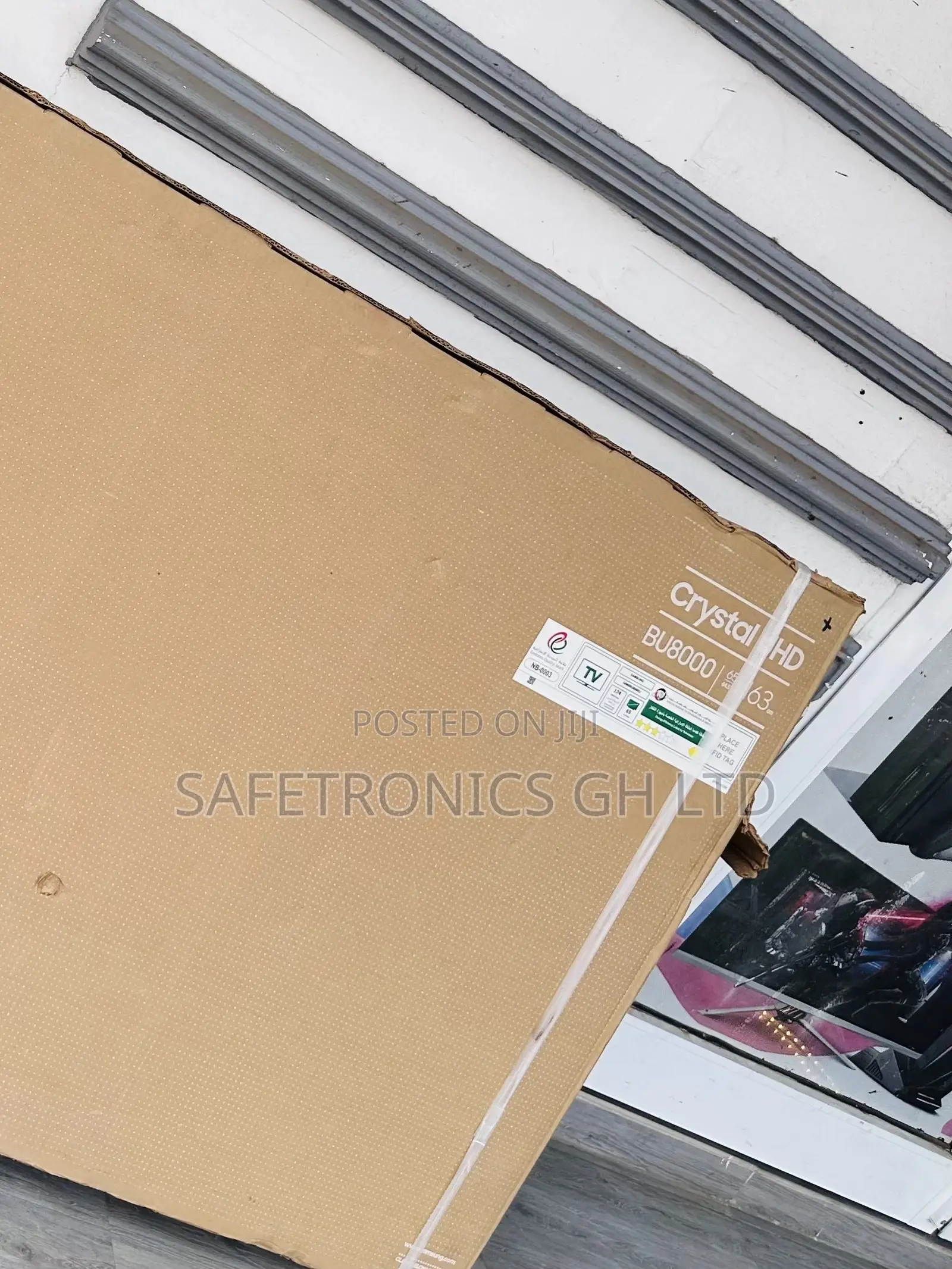 BU80 UHD 65 Inches Glossy LED Samsung Smart Crystal Tv 