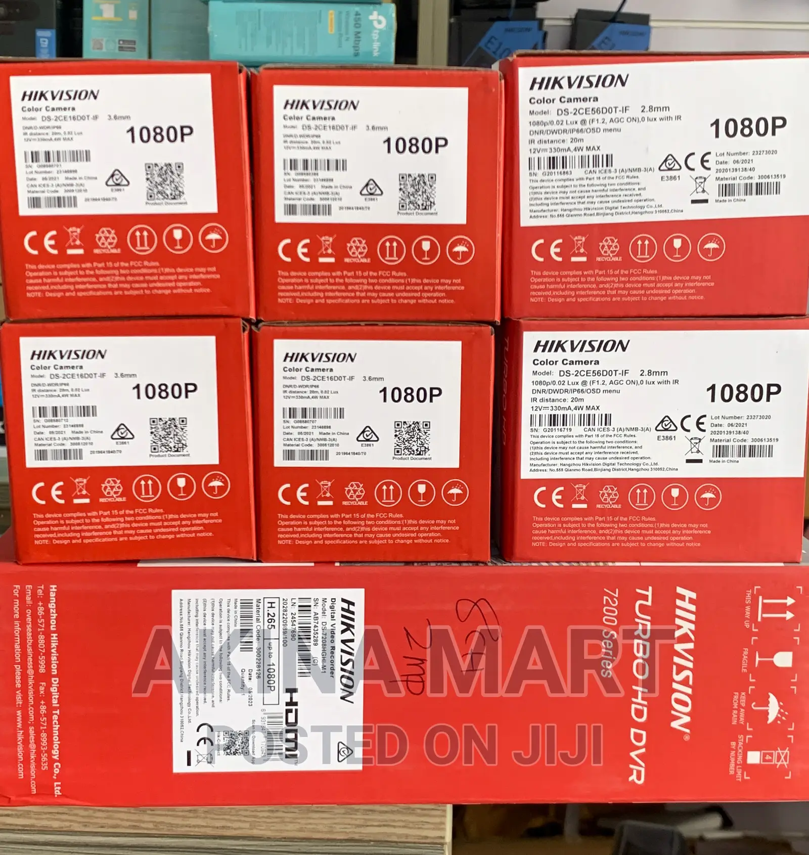 Hikvision 8channel 2mp Camera Kit 1080p Resolution