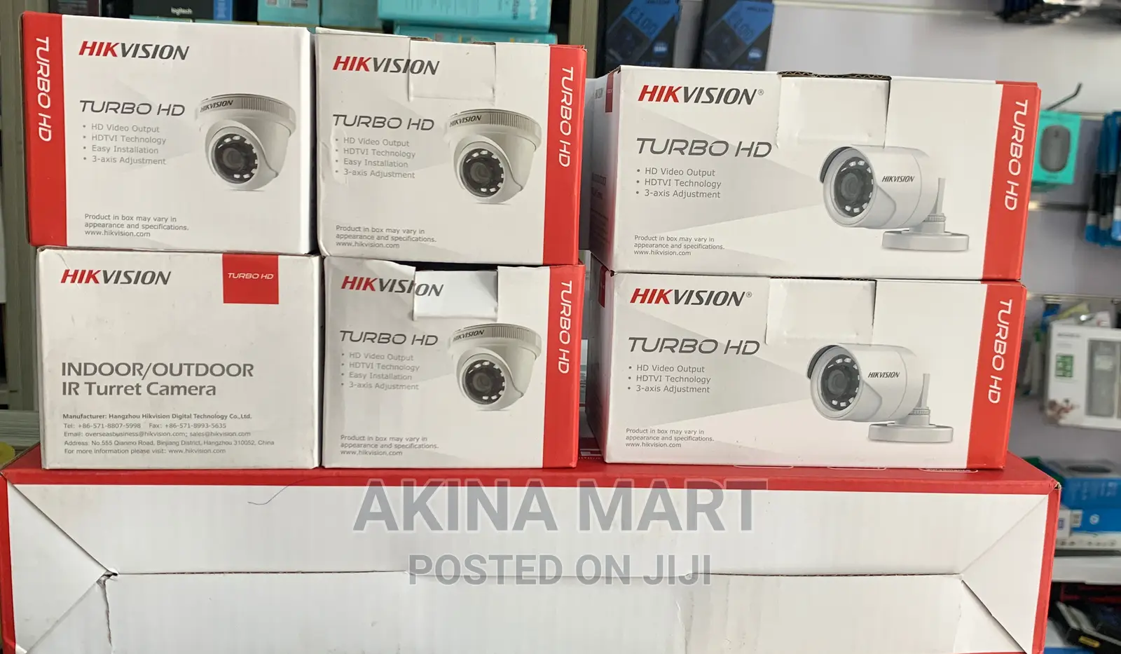 Hikvision 8channel 2mp Camera Kit 1080p Resolution