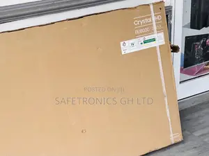 65 Inches Glossy LED UHD Samsung Smart BU80 Black Tv