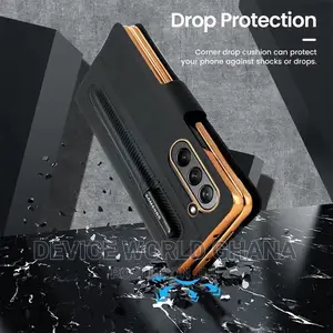 Custodia Leather Flip Case Samsung Z Fold 5 N Fold 4(No Pen)